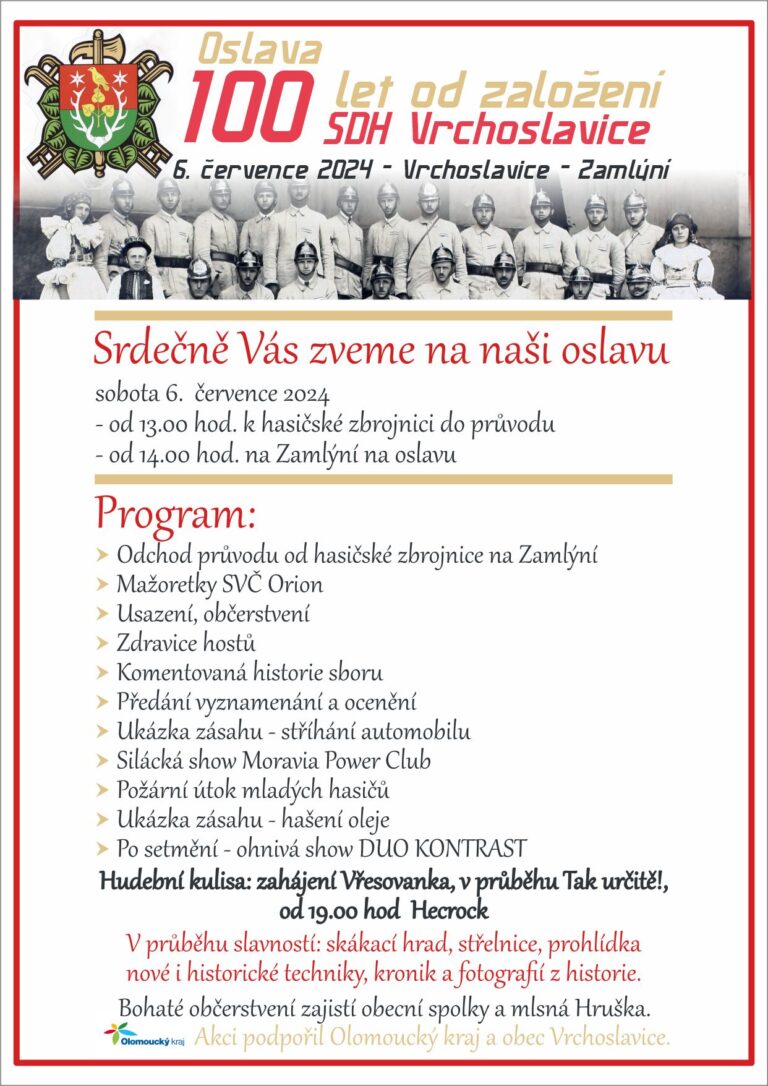 Oslava 100 let SDH Vrchoslavice | Vrchoslavice |Duo Kontrast