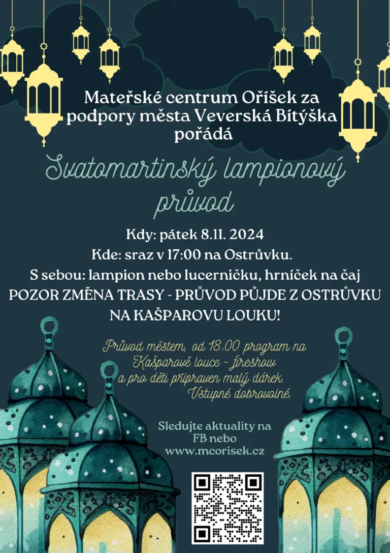 Svatomartinský Lampionový průvod | Veverská Bítýška | Duo Kontrast