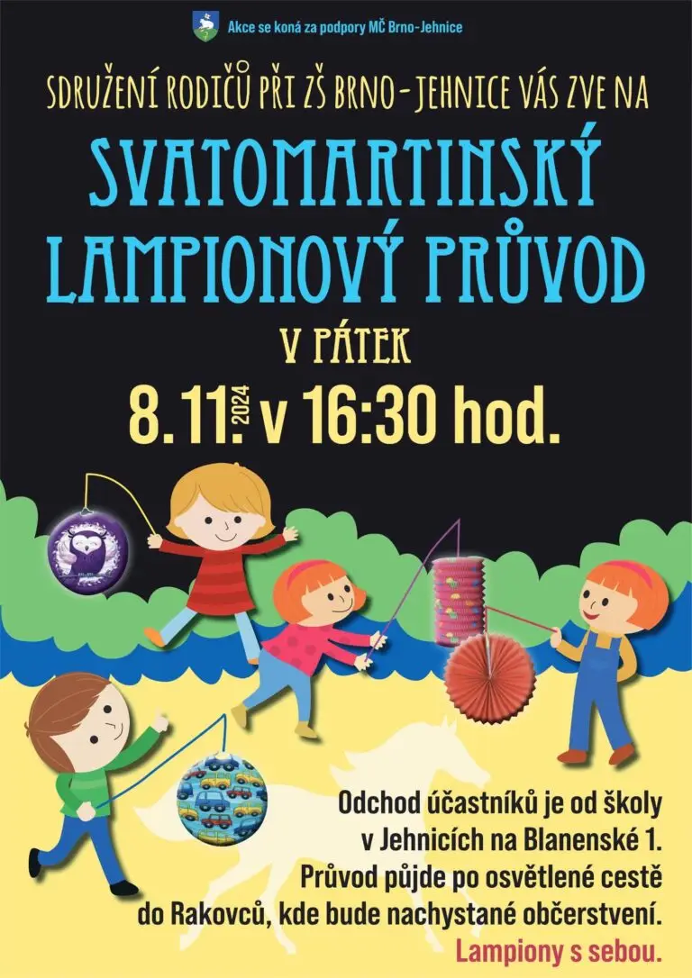 Svatomartinský lampionový průvod | Brno Jehnice | Duo Kontrast